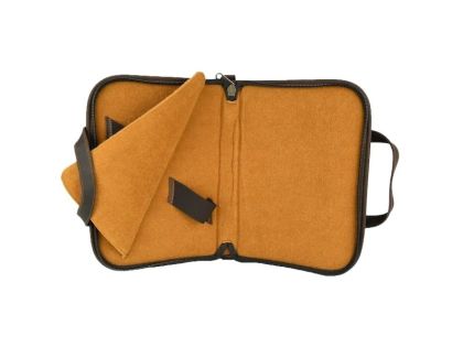 Kožené přepravní pouzdro na pistoli a zásobníky Artipel, Verde