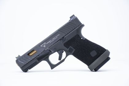 Rozšířená šachta zásobníku Taran Tactical Carry pro Glock 19 Gen5, Coyote Bronze