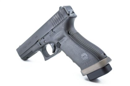 Rozšířená šachta zásobníku Taran Tactical Carry pro Glock 17/34 Gen4, Coyote Bronze