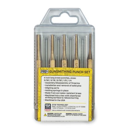 Sada mosazných vyrážečů Otis Brass Punch Set