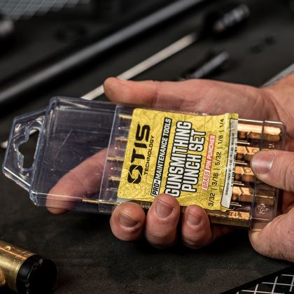 Sada mosazných vyrážečů Otis Brass Punch Set