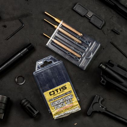 Sada mosazných vyrážečů Otis Brass Punch Set