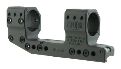 Montáž Spuhr SP-3616 Cantilever (tubus 30 mm, výška 38 mm, -20 MOA)