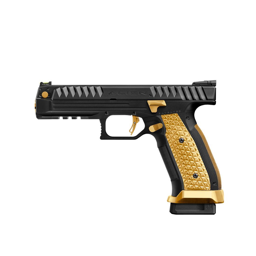 Pistole Laugo Arms Alien - Black Gold Limited Edition
