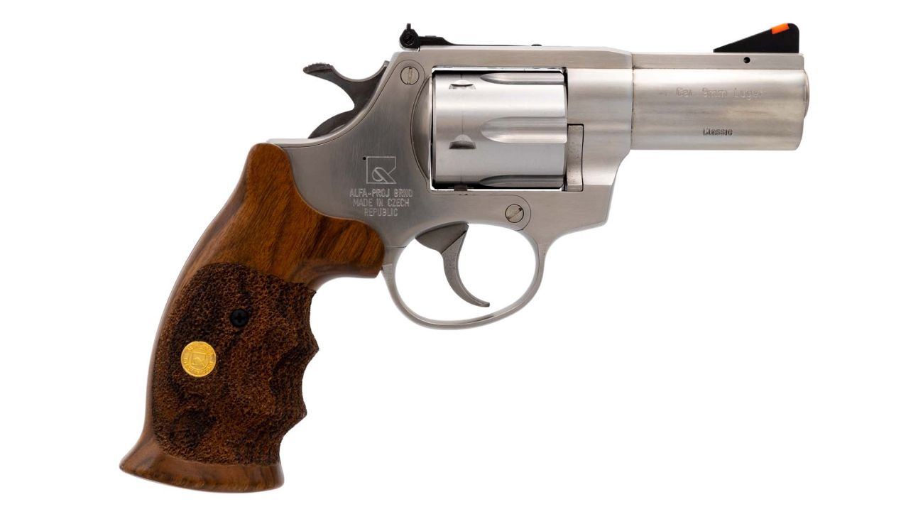 KOMISE - Revolver Alfaproj Classic Stainless 9231 (9mm Luger)