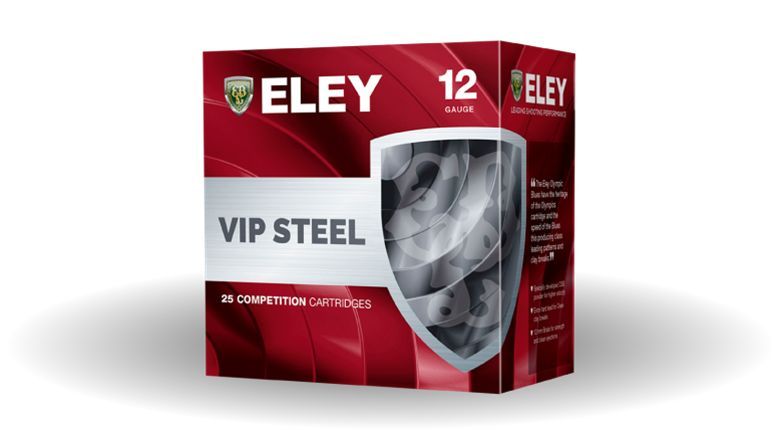 Náboj Eley Hawk 12/70 VIP Steel, 2,5mm, 28g