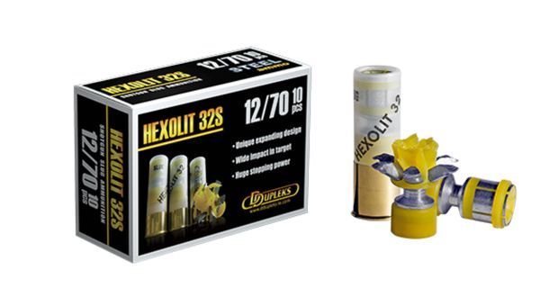 Náboj Dupleks 12/70 Hexolit Slug, 32g