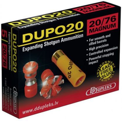 Náboj Dupleks 20/76 Dupo Slug Magnum, 20g