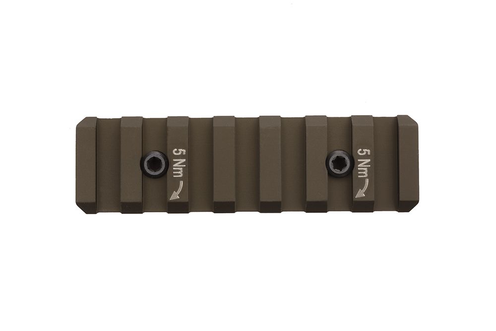 Rail Heckler & Koch HKey, 7 zářezů, RAL8000