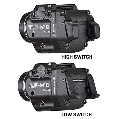 Svítilna Streamlight TLR-8 G Sub, Zelený laser (Sig Sauer P365/XL)