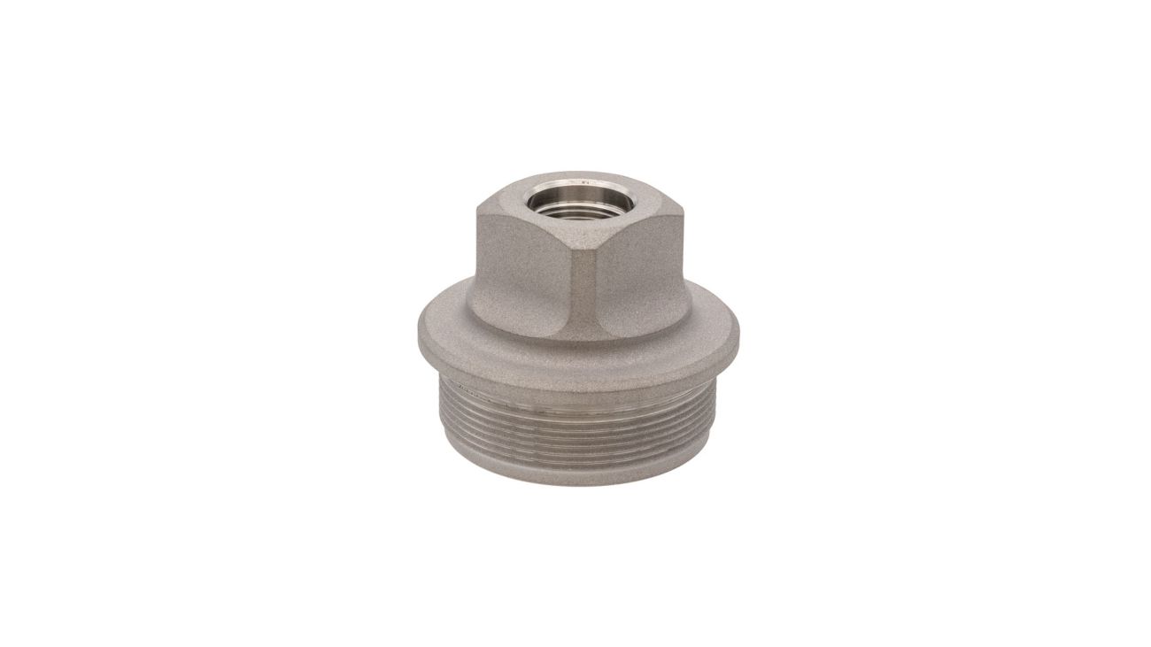 Adaptér B&T HUB PRINT-X, Ocel, 1/2