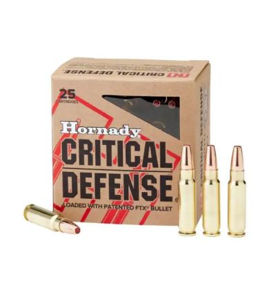 Náboj Hornady 5,7x28 Critical Defense, 40gr/2,6g, FTX