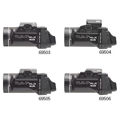 Svítilna Streamlight TLR-7 HL-X Sub