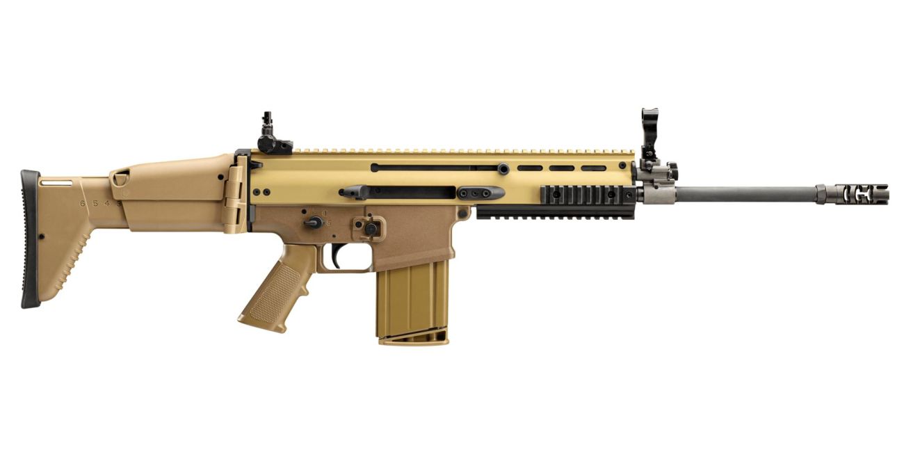 Samonabíjecí puška FN SCAR 17s NRCH, FDE