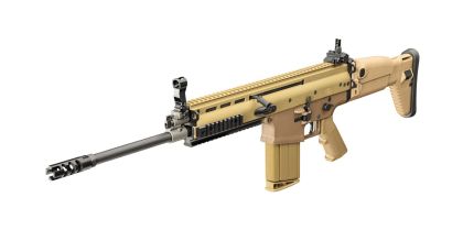 Samonabíjecí puška FN SCAR 17s NRCH, FDE