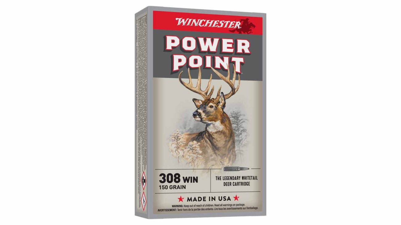 Náboj Winchester .308 Win Power Point, 150gr/9,7g, PP