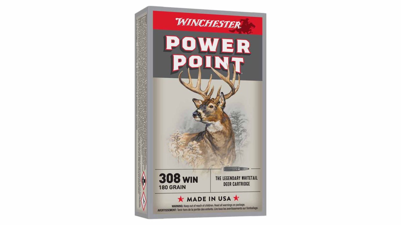 Náboj Winchester .308 Win Power Point, 180gr/11,7g, PP