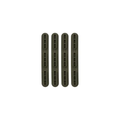 Krytka railů B5 Systems M-LOK, 4 ks, ODG