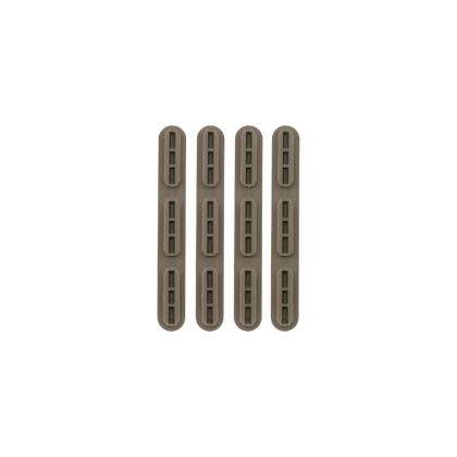 Krytka railů B5 Systems M-LOK, 4 ks, FDE