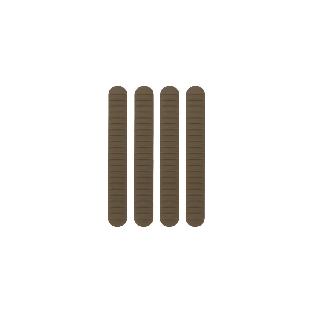 Krytka railů B5 Systems M-LOK, 4 ks, Coyote Brown