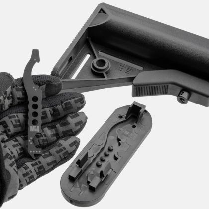 Pažba B5 Systems SOPMOD, AR-15 Mil-Spec, FDE