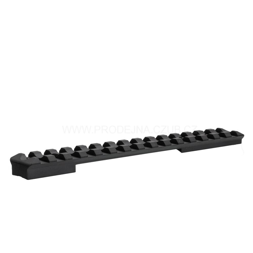 Picatinny lišta pro CZ 600 Medium, -25 MOA