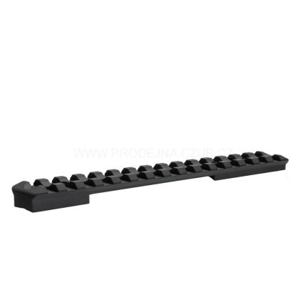 Picatinny lišta pro CZ 600 Medium, -25 MOA