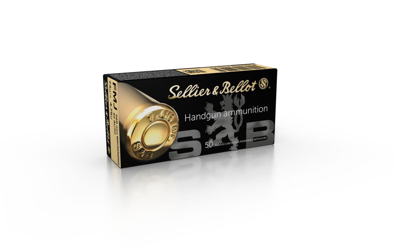Náboj Sellier & Bellot 7,65 mm Br., 73gr/4,75g, FMJ