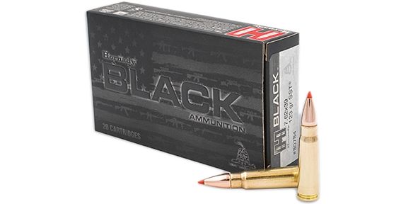 Náboj Hornady 7,62x39 Black, 123gr/8g, SST