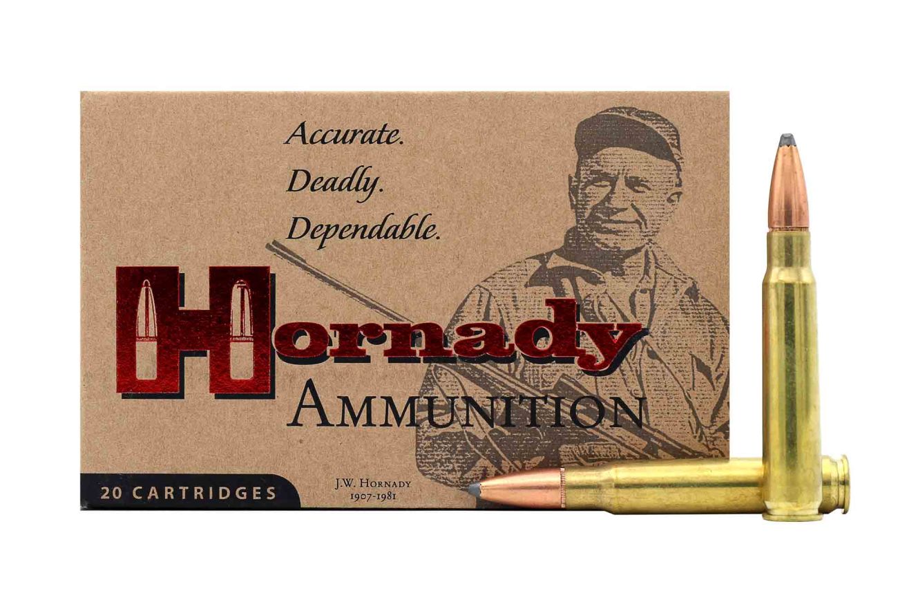 Náboj Hornady 8x57 JS Custom, 195gr/12,6g, SP