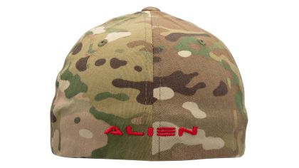 Kšiltovka Laugo Arms White Multicam Flexfit, L/XL