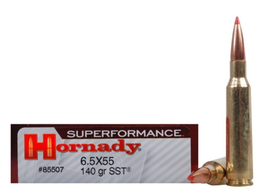 Náboj Hornady 6,5x55 SE Superformance, 140gr/9,1g, SST