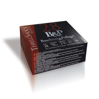 Náboj Baschieri & Pellagri 28/70 Thrill Shock Slug, 17g