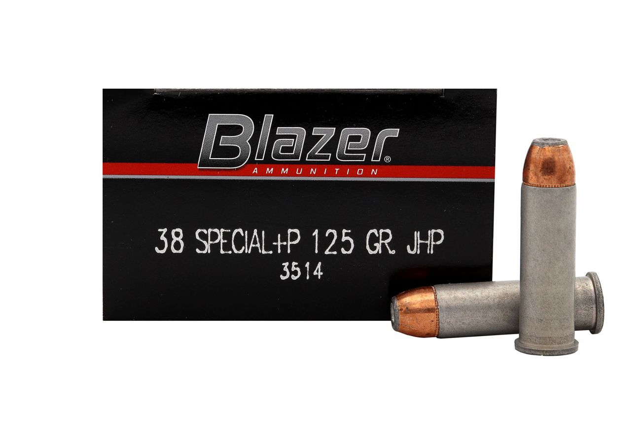 Náboj CCI Blazer .38 Special +P Alu, 125gr/8g, JHP