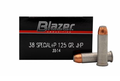Náboj CCI Blazer .38 Special +P Alu, 125gr/8g, JHP