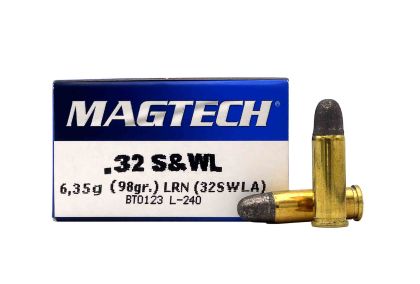 Náboj Magtech .32 S&W Long, 98gr/6,35g, LRN