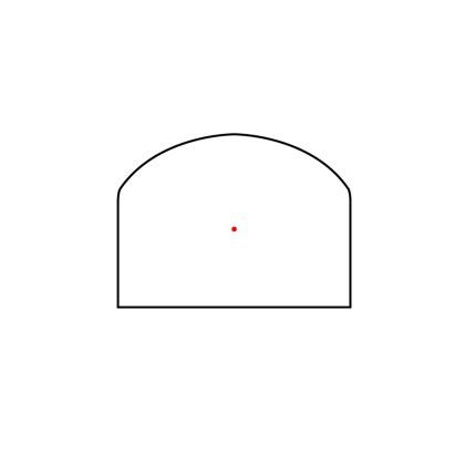Kolimátor Trijicon RMR Type 2, Černá (1 MOA)