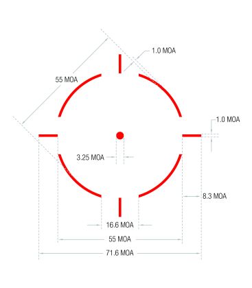 Kolimátor Trijicon RMR HD (3,25 MOA)