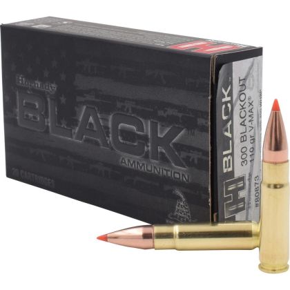 Náboj Hornady .300 Blackout Black, 110gr/7,1g, V-MAX