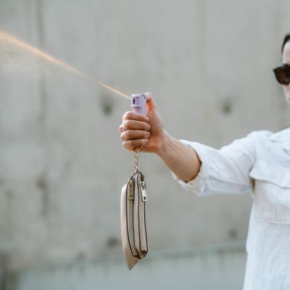 Pepřový sprej Sabre Pepper Gel, Fialová