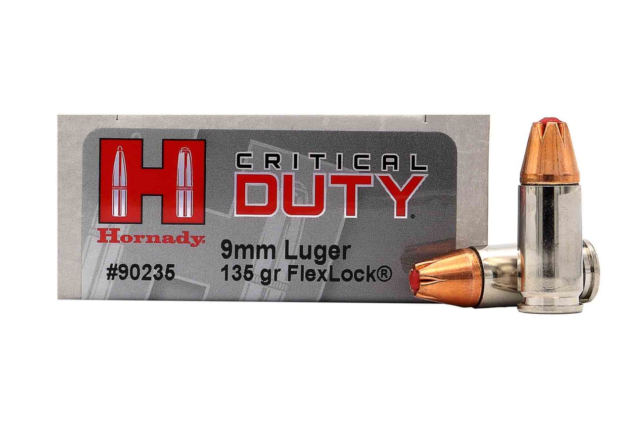 Náboj Hornady 9mm Luger (9x19) A-I Critical Duty LE, 135gr/8,75g, FlexLock