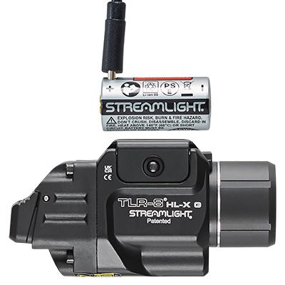 Svítilna Streamlight TLR-8 HL-X, Zelený laser