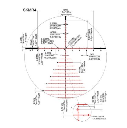 Puškohled Kahles K525i 5-25x56 DLR, CCW, Right, SKMR4