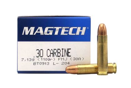 Náboj Magtech .30 Carbine, 110gr/7,1g, FMJ