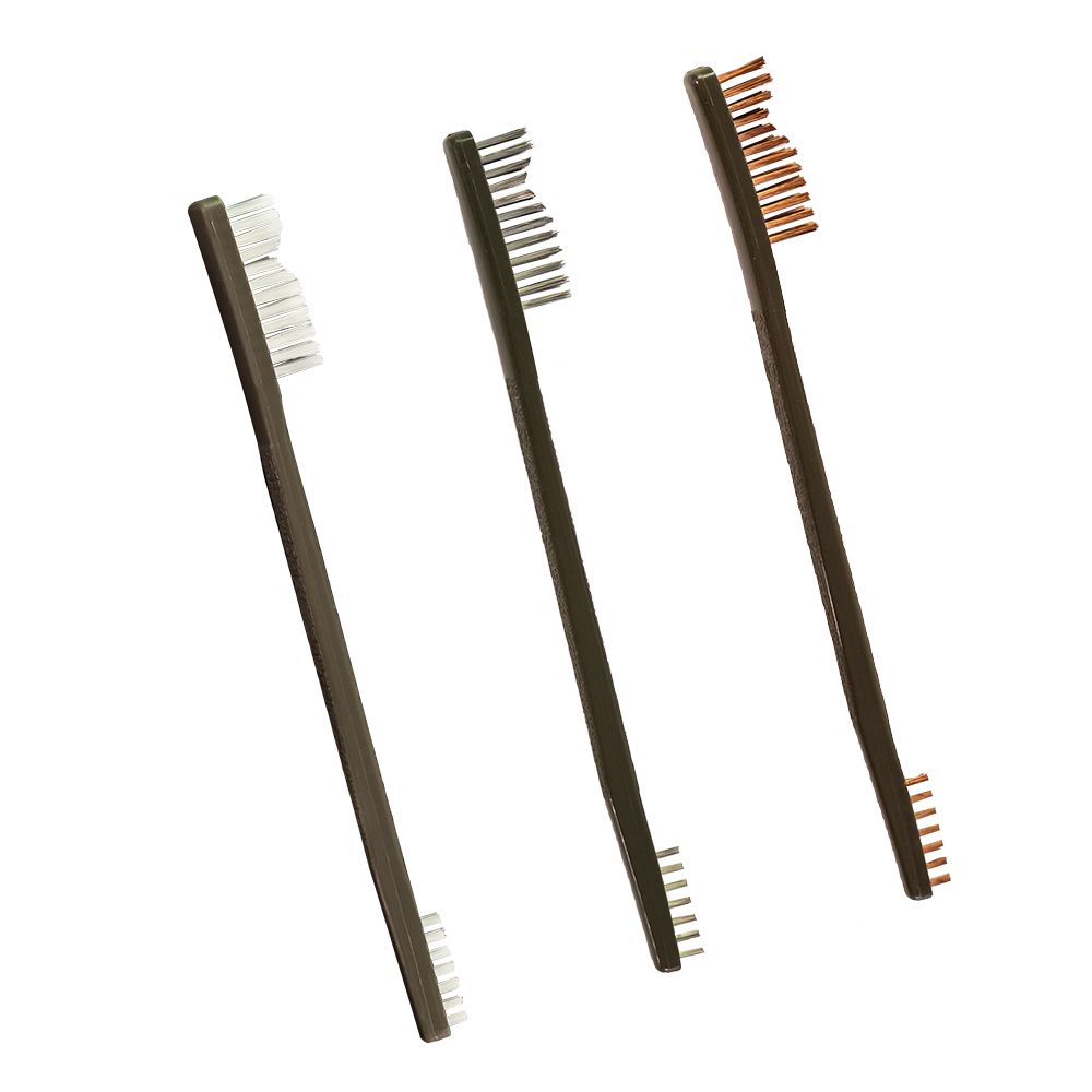 Sada kartáčků Otis (nylon + bronz + nerez)