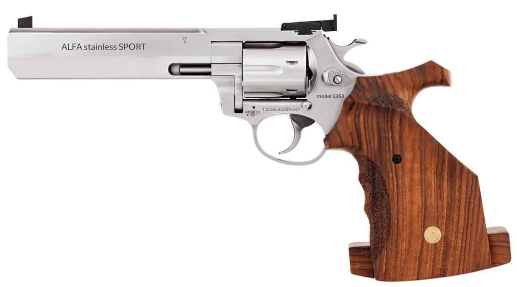 Revolver ALFAPROJ Alfa Sport Stainless 2263, .22 LR (6