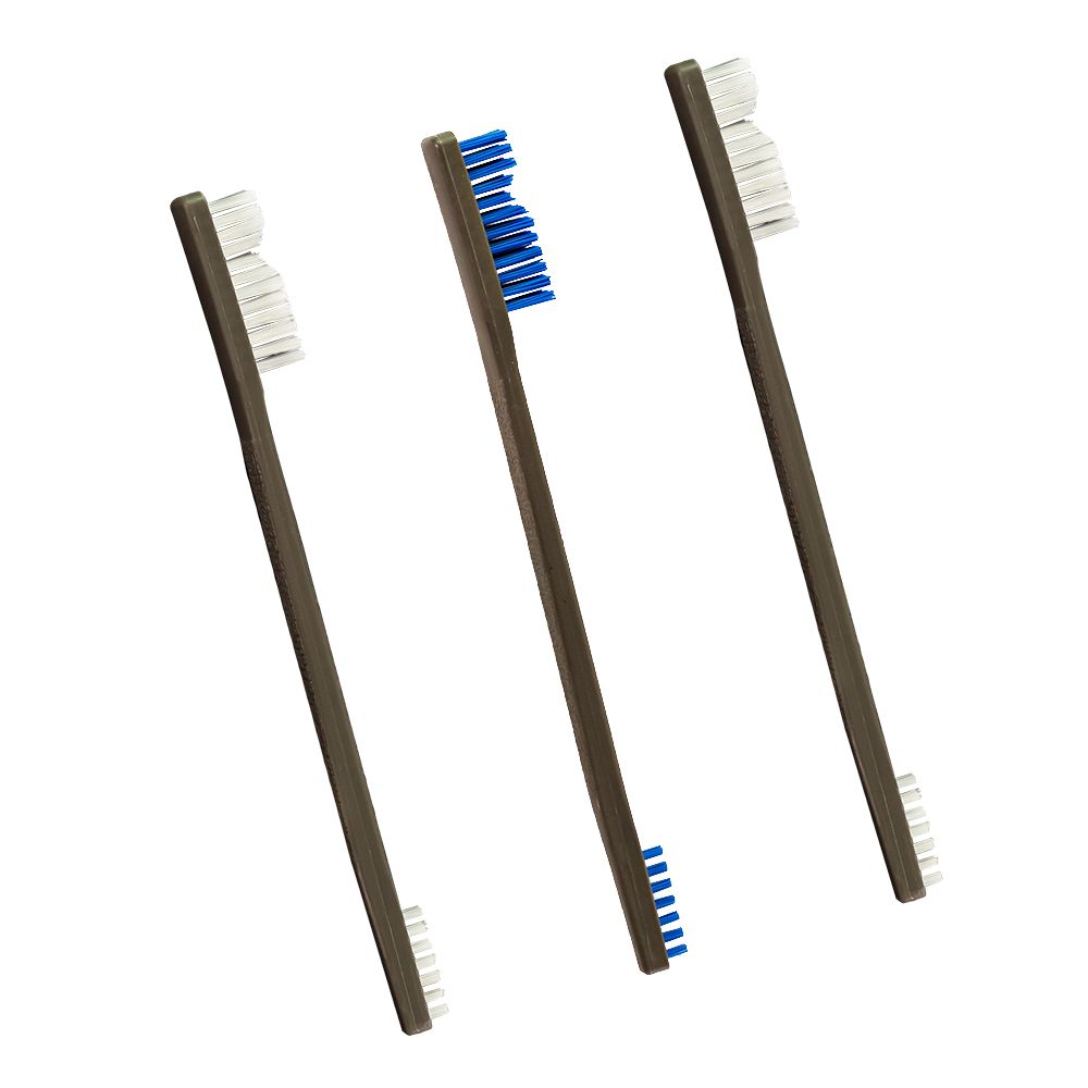 Sada kartáčků Otis (2 ks nylon + 1 ks nylon tvrdý)