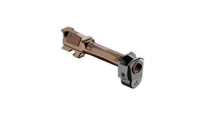 Hlaveň s kompenzátorem Radian AFTERBURNER + RAMJET, Glock 43X, Bronze