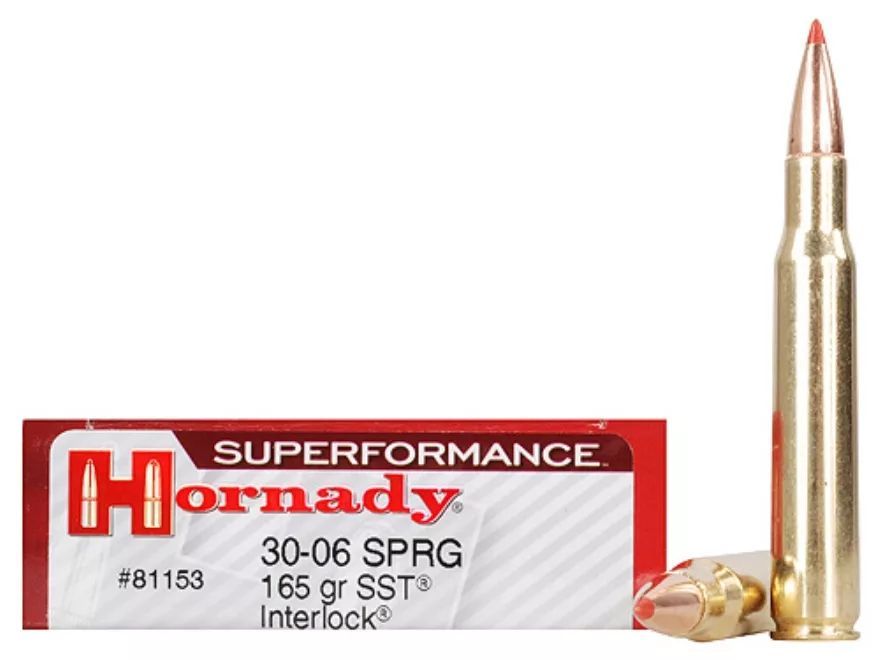 Náboj Hornady .30-06 Sprg. Superformance,165gr/10,7g, SST