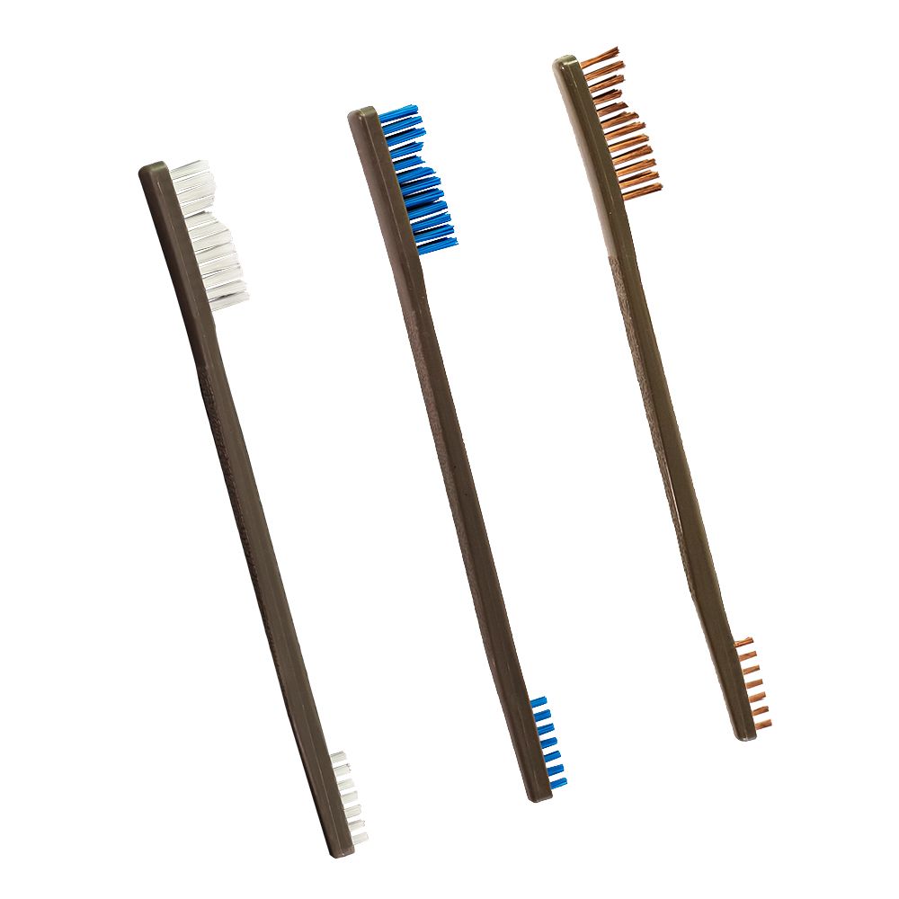 Sada kartáčků Otis (nylon + nylon tvrdý + bronz)